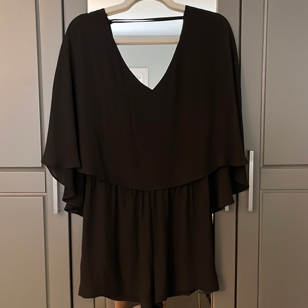 BCBG Max Azria Cape Romper